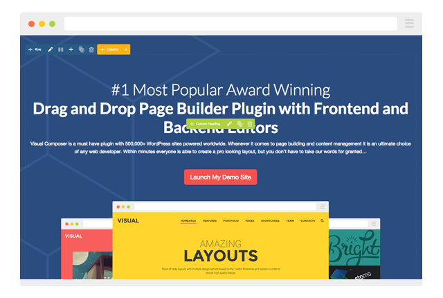 WPBakery Page Builder Demo Screenshot