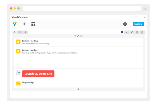 Backend editor